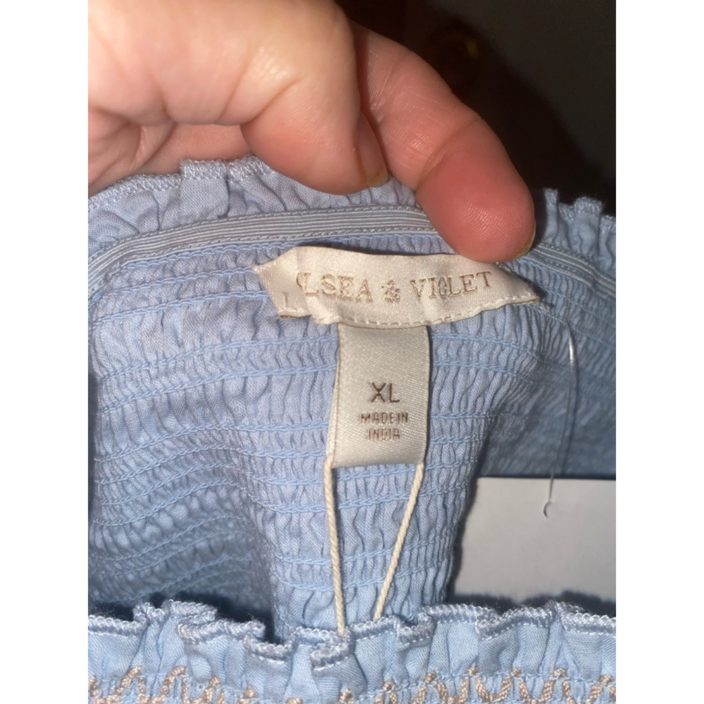 Women's Chelsea & Violet Dress Size XL Blue - Picture 4 of 6